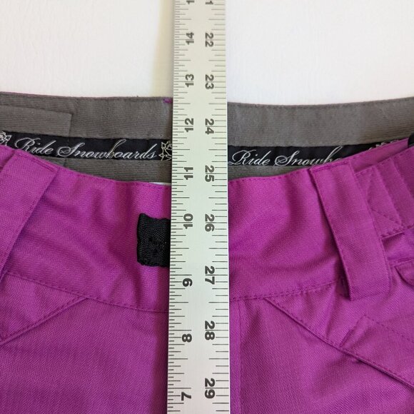 Ride Women's Snowboarding Snow Ski Pants Size S/P Pink - Picture 7 of 11